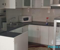 Jepet apartament me qira 1+1 ne Yzberisht