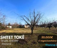 ???? Shitet Tokë në "Grudë", Shkodër. Pranë qendrës në Grudë.