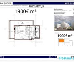Apartamen1+1 89M2 Sarande