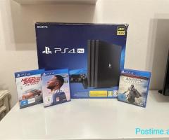 PS4 PRO ne kuti akull I ri i kompletuar