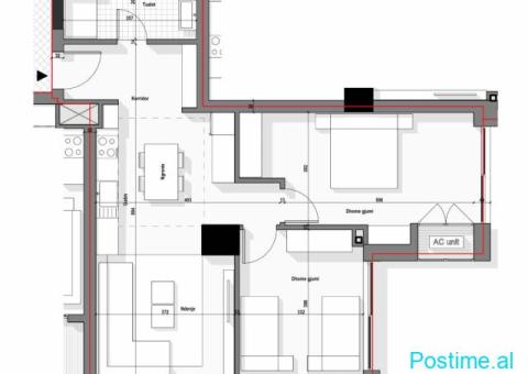 ✨ SHITET APARTAMENT ELITAR 2+1 – Tirana Boulevard, Bulevardi - 3/5