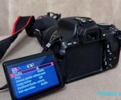 CANON 600 D BODY ME LENS 18-55MM