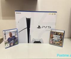 PS5 Slim ne kuti si I ri I kompletuar sapo ardhur nga gjerma