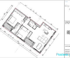 Shitet apartament 2+1 te rezidenca Oxa