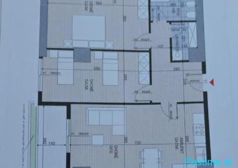 Apartament ne shitje 2+1+2(lavanderi) ish fusha aviacionit - 1/5