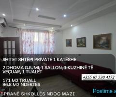 ???? Shitet Shtëpi Private 1 Katëshe pranë “Shkollës Ndoc Mazi