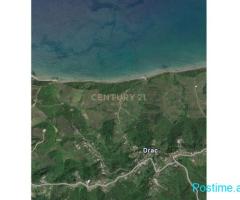 Shitet tokë për ndërtim 12,000 m2 – 50m nga deti, Kepi i Rod