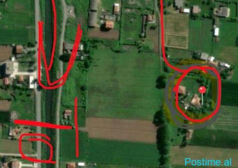 Tale/Shitet 6000 m2 Toke me 120 m2 Shtepi me Hipoteke. - 2/3