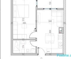 SHITET APARTAMENT 1+1 GOLEM 100.000 EURO FH-70029