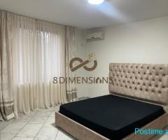 Jepet me qera Apartament 2+1+Parking prane Shkolles se Kuqe