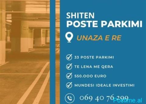 Okazion 33 poste parkimi - 1/5
