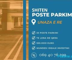 Okazion 33 poste parkimi