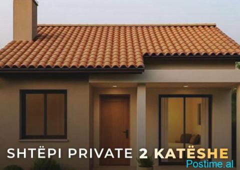 🏠 SHITET SHTËPI PRIVATE 2 KATËSHE (Në fazë ndërtimi ) - 1/3