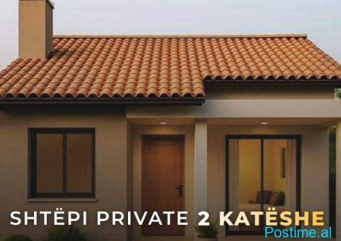 🏠 SHITET SHTËPI PRIVATE 2 KATËSHE (Në fazë ndërtimi ) - 2/3