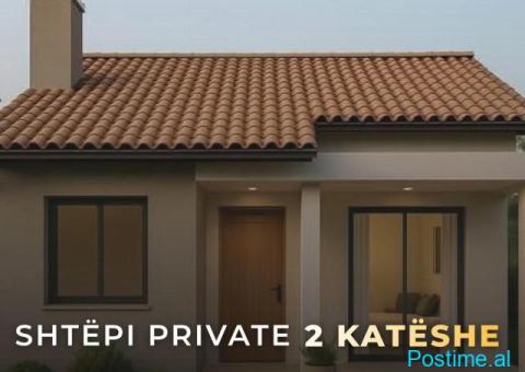 🏠 SHITET SHTËPI PRIVATE 2 KATËSHE (Në fazë ndërtimi ) - 1/3