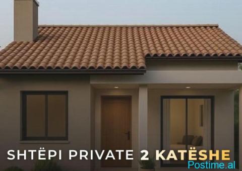 🏠 SHITET SHTËPI PRIVATE 2 KATËSHE (Në fazë ndërtimi ) - 2/3