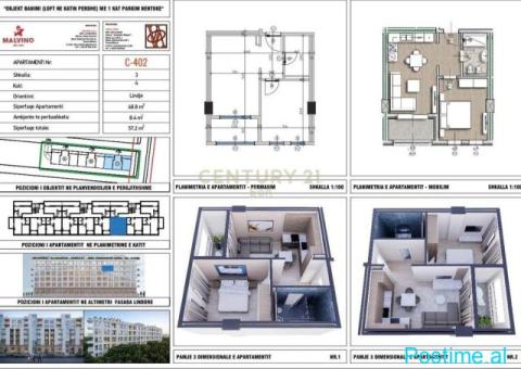 LA MER RESIDENCE NE GOLEM SHITET APARTAMENT 1+1 ! 68,640 - 4/5
