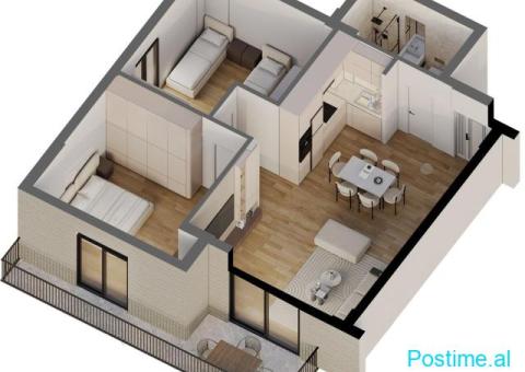 🏢 Disponojme apartamente për shitje në qendër të Librazhdit - 2/5