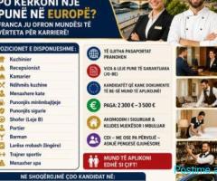 Dëshironi të punoni dhe të jetoni ligjërisht në Francë?