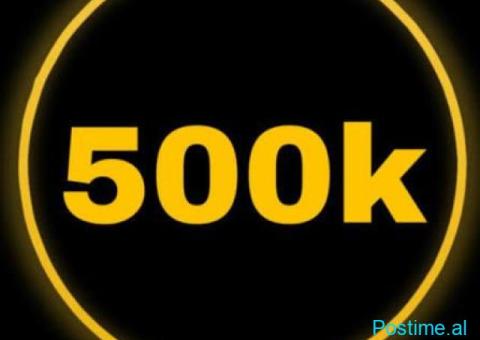 ‼️OFERTE‼️ 500k ‼️