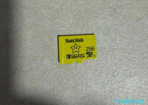 SanDisk micro cars 256GB per nintendo switch lite/1/oled