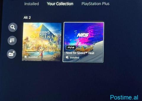 Shes Account ps4/ps5 Ac origins(delux edition)+nfs Heat