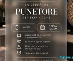 Kerkohet punetore marketingu !!!