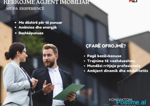 Po Kërkojmë Agjent Imobiliar!