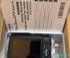 Canon Powershot G7X Mark III