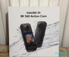 Insta360 X5 Basic Bundle-8K Waterproof 360 Action Camera