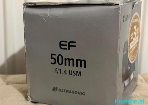 Canon EF 50mm f/1.4 USM Standard and Medium Telephoto Lens - 2/10