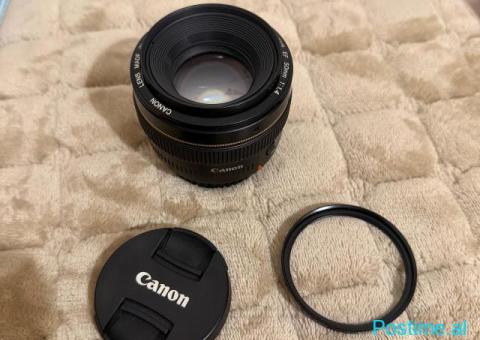 Canon EF 50mm f/1.4 USM Standard and Medium Telephoto Lens - 3/10