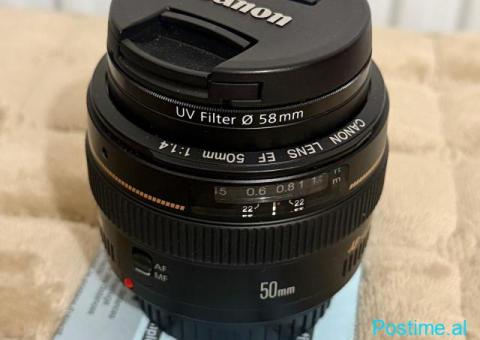 Canon EF 50mm f/1.4 USM Standard and Medium Telephoto Lens - 6/10