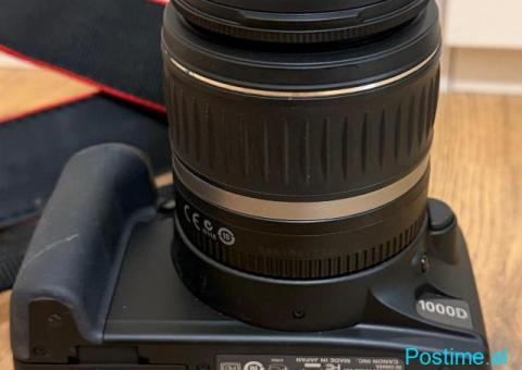 Canon 1000D body + objektiv 18-55mm - 5/6