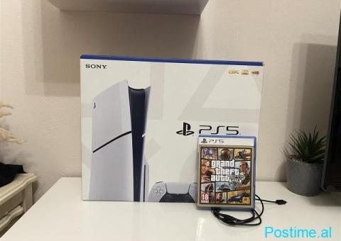 PS5 Slim akull I ri I kompletuar super gjendje
