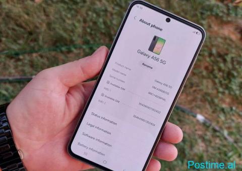 Samsung A56 5G 8/256 akull i ri shitet ndrroet - 3/9