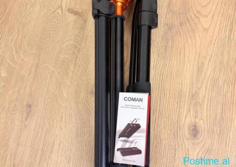 COMAN Travel Video Tripod Monopod With Q6 Fluid Head - 1/10
