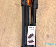 COMAN Travel Video Tripod Monopod With Q6 Fluid Head