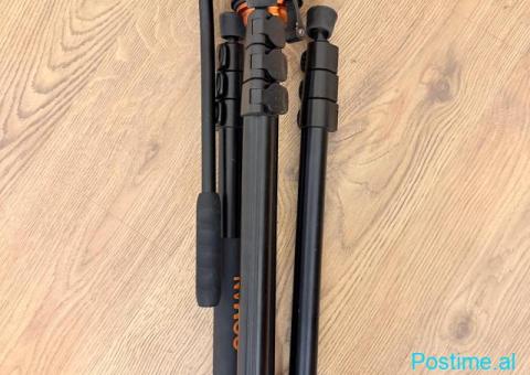 COMAN Travel Video Tripod Monopod With Q6 Fluid Head - 3/10
