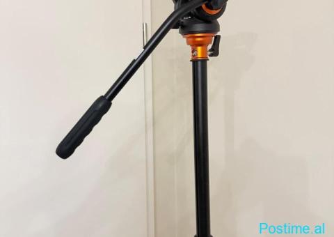 COMAN Travel Video Tripod Monopod With Q6 Fluid Head - 5/10