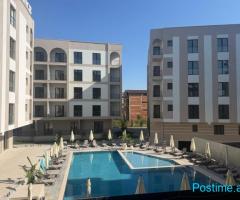 🏖️ SHITET APARTAMENT 1+1 – REZIDENCA ORIENTAL, GOLEM 🌴