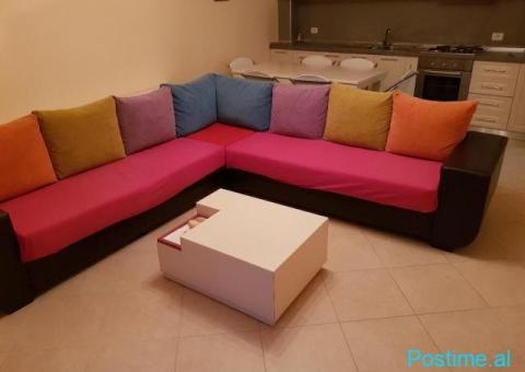 APARTAMENT ME QERA 2+1+2 RRUGA E BARRIKADAVE 70.000 LEKE - 1/5