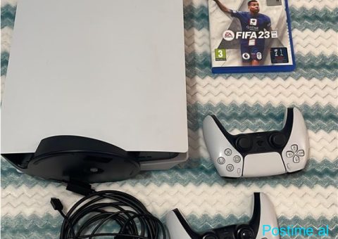 Ps5 disc Edition me dy leva + fifa 23 sapo ardhur nga gjerma