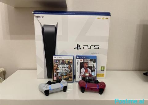 PS5 Disc Version me dy leva dhe lojra