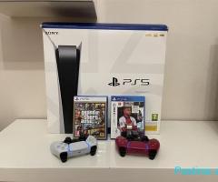 PS5 Disc Version me dy leva dhe lojra