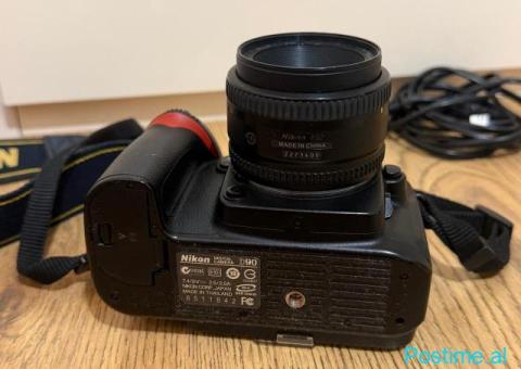 Nikon D90 12.3MP Digital SLR Camera Body 50mm f 1.8D Lens - 2/6