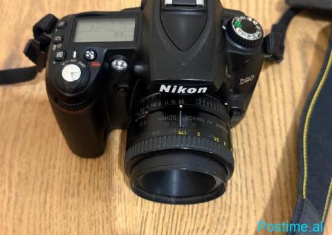 Nikon D90 12.3MP Digital SLR Camera Body 50mm f 1.8D Lens - 4/6