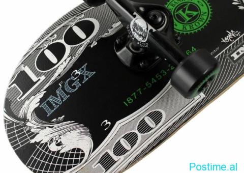 Krown Pro Complete Dollar Black 8.0 Skateboard - 1/5