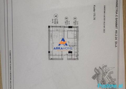 SHITET APARTAMENT 1+1 'KODRA E DIELLIT' 97000 EURO