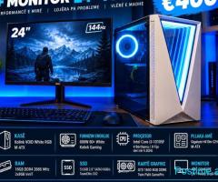 PC GAMING + MONITOR 24' 144Hz